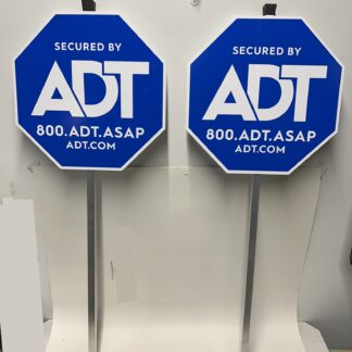 2 ADT Yard Signs