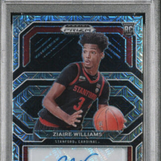 2021 Ziaire Williams Prizm Autograph #CPZWI PSA 10 Pop 1/1 RARE Rookie Stanford