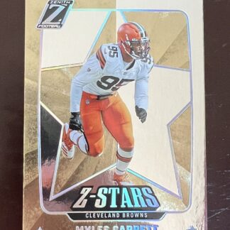 2022 Panini Zenith Football Myles Garrett Z-Stars #ZS-9 Cleveland Browns