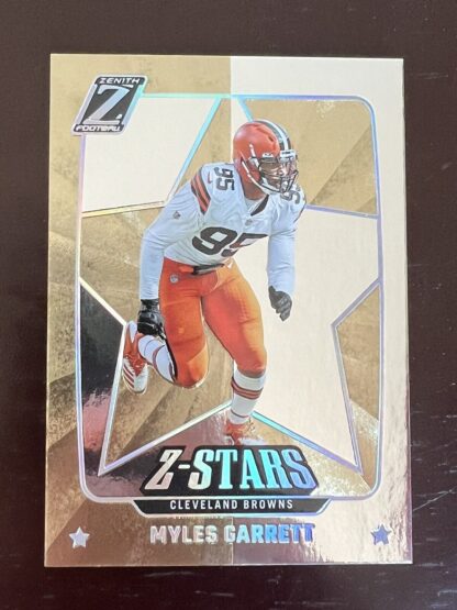 2022 Panini Zenith Football Myles Garrett Z-Stars #ZS-9 Cleveland Browns