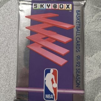 New 91-92 Skybox Basketball 1 Unopened Pack New Old Stock Factory Sealed