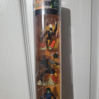 New G.I.Joe 2.5" Sigma 6 HASBRO 3 Action Figures Tube 2006