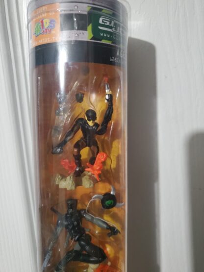 New G.I.Joe 2.5" Sigma 6 HASBRO 3 Action Figures Tube 2006