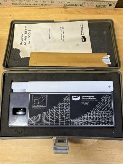 Psychrometer Model 566 Bendix Psychron