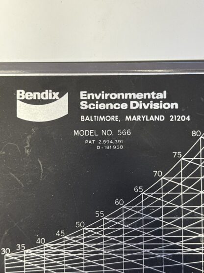 Psychrometer Model 566 Bendix Psychron