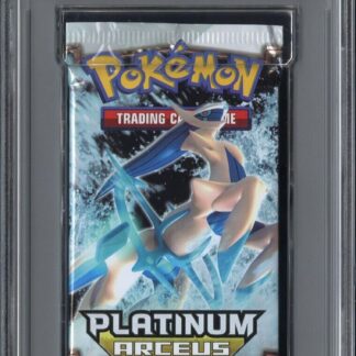 Platinum Arceus Booster Pack PSA 8 Pokemon Sealed Graded Arceus Water Art POP 9!