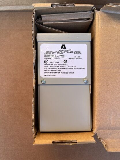 NEW! Acme Electric General Buck-Boost Transformer T181047 120x240V-1 (ZB)