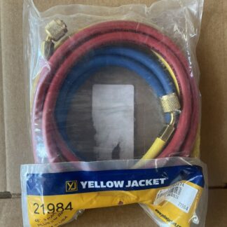 YELLOW JACKET 48" 3PK PLUS II HOSES-21984 NEW - UNUSED