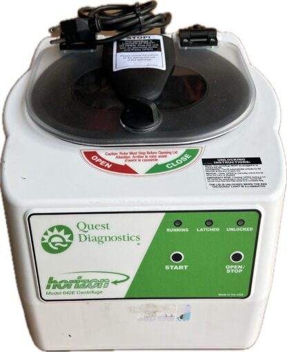 HORIZON mini E Centrifuge W/6x MODEL: 642E Diagnostics Quest NEW STYLE