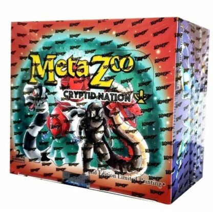 MetaZoo Cryptid Nation 2nd Edition Booster Box Factory Sealed