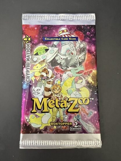 MetaZoo Cryptid Nation 2nd Edition 2E Box Topper Sealed Booster Promo Pack