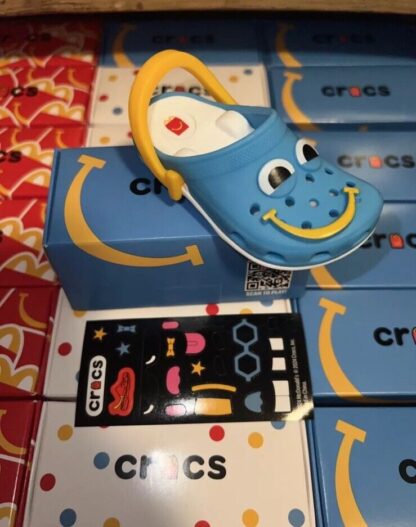 2024 McDonald's Mini Crocs Keychain Happy Meal Toy #6 (CHEAPEST ON MARKET)