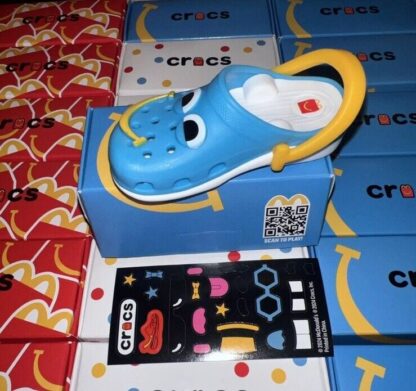 2024 McDonald's Mini Crocs Keychain Happy Meal Toy #6 (CHEAPEST ON MARKET)