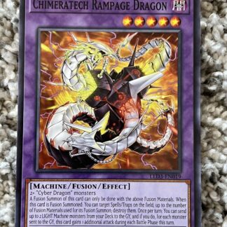 LED3-EN019 Chimeratech Rampage Dragon Common 1st Edition NM Yugioh Card