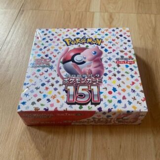 Pokemon Cards Booster Box [SV2A] Pokemon 151 Japanese FACTORY SEALED Shrink