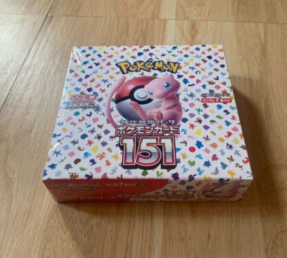 Pokemon Cards Booster Box [SV2A] Pokemon 151 Japanese FACTORY SEALED Shrink