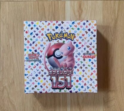 Pokemon Cards Booster Box [SV2A] Pokemon 151 Japanese FACTORY SEALED Shrink