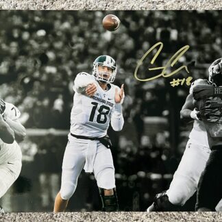 Connor Cook Autographed 11x14” Michigan State University MSU RARE Signed