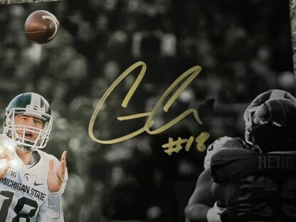 Connor Cook Autographed 11x14” Michigan State University MSU RARE Signed