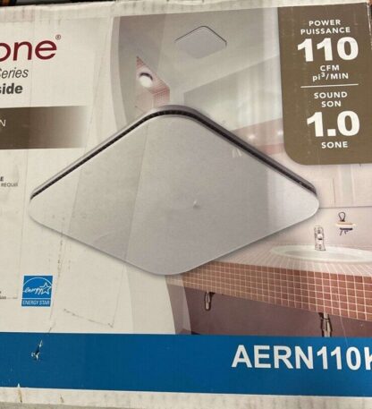 Broan-NuTone AERN110K Roomside Series 110 CFM Ceiling Bathroom Exhaust Fan NEW