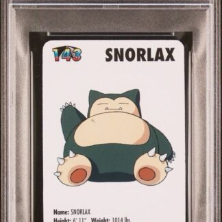 Snorlax #143 Pokemon Card Game Mini KFC 1998 Nintendo PSA 10