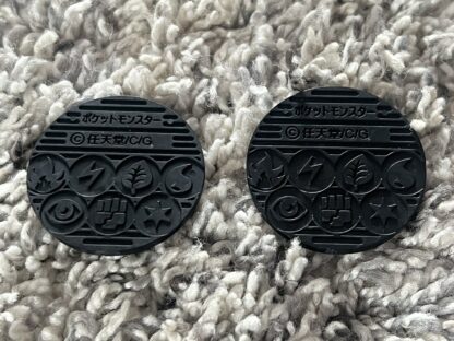 Lot Of 2 Vintage Japanese Pokemon Pocket Monsters Base Set Chansey Coins 1998