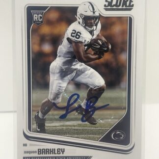 2018 Panini Score Draft #359 Saquon Barkley Eagles RC Rookie AUTO