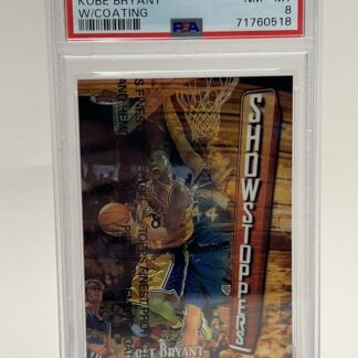 1997-98 Topps Finest Kobe Bryant w/Coating #262 PSA 8 Lakers