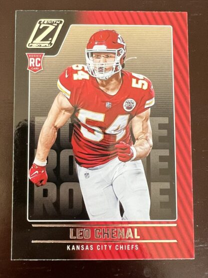 2022 Panini Zenith Leo Chenal Kansas City Chiefs #167 RC