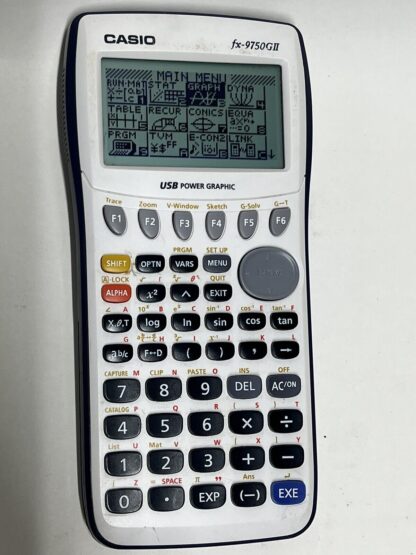 Casio fx-9750GII Graphing Calculator White