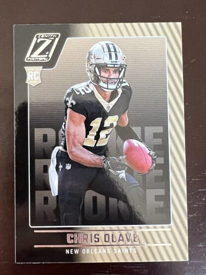 CHRIS OLAVE RC 2022 Panini Zenith Football NEW ORLEANS SAINTS 109